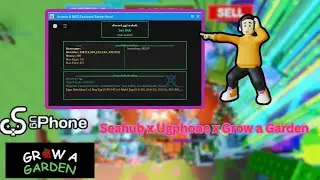 24/7 AFK farm | Grow a Garden | One-click Autofarm | Ugphone x Seahub