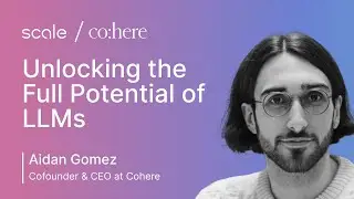 Aidan Gomez (Cohere) | Unlocking the Potential of Large Language Models (LLMs) | TransformX 2022