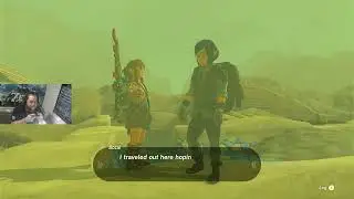 finishing our fourth dungeon in the desert and uncovering the false Zelda!
