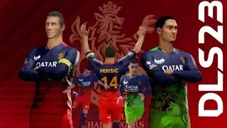 RCB 2023 KIT & LOGO URL|@royalchallengersbengaluruYT @starsports @JioCinema @odlskits #ipl#dls