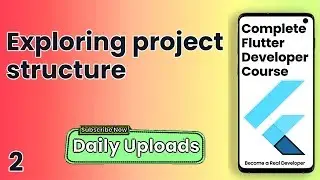 Flutter Tutorial for Beginners #2 - Project Structure