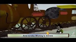 Mickey has had enough...