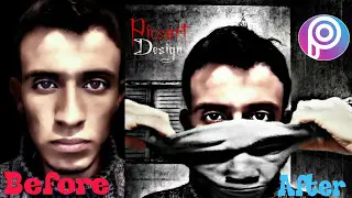 Picsart tutoriel /manipulation editor /manipulation face /Professional manipulation photoshop