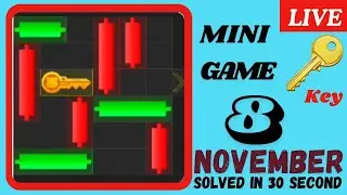 8th November, Hamster Kombat Puzzle Game Today