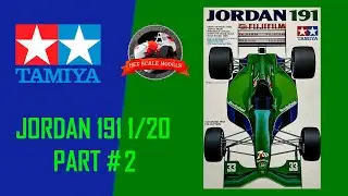 Building the iconic Jordan 191 F1 Tamiya 1/20 | Part 2