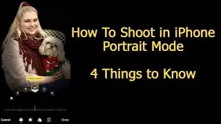 How To Shoot in iPhone Portrait Mode - 4 Things to Know