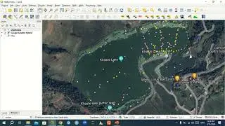 Preparation of Lake Bathymetric Map