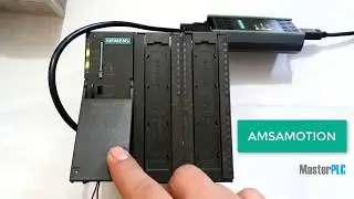 Probando el cable de programación AMSAMOTION modo MPI en el PLC S7-300