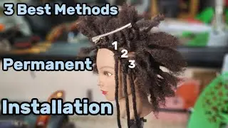 Top 3 Beginner-Friendly Permanent Dreadlock Extension Methods