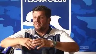 Pescara Calcio - La conferenza stampa di Baldini