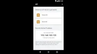 Google AIY Projects 