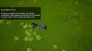 Ryze E-E-Q custom ability - Rune Blast