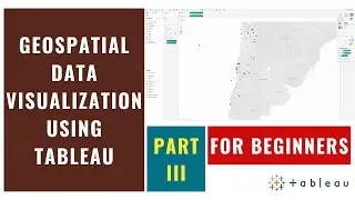 Geospatial data visualization using tableau | #tableau #gis #geospatial #tableauvisualization