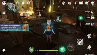 Catching Amber Hunting Hound in Genshin Impact