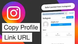 How to Copy/Share your Instagram Profile URL Link (2022)