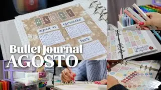 BULLET JOURNAL AGOSTO | Planea y organiza conmigo📚✨