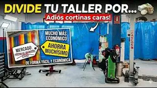 Cortina dividir taller