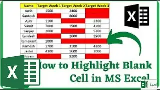 How to Highlight Blank Cells in Microsoft Excel | Conditional Formatting in Excel