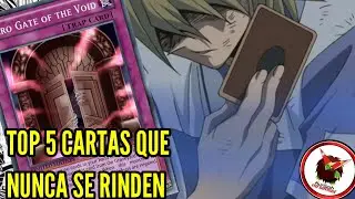 Yu-Gi-Oh! TOP 5 CARTAS QUE NUNCA SE RINDEN!!
