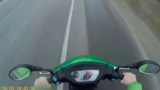 Покатушки на скутере eurotex jazz 50 cc