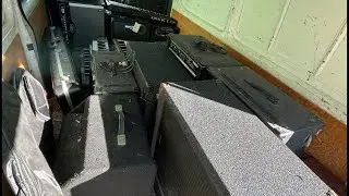 Fixing a van full of keyboards and amps - Live Stream