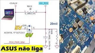 Notebook ASUS não liga. Power LED acende por 5 segundos. Resolvido passo a passo com super dicas !
