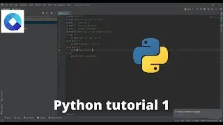 Python tutorial 1, simple print and input.