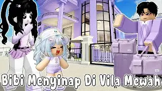 AUNT SLEEPING IN A LUXURIOUS, ALL-PURPLE VILLA || LIVETOPIA RP 🏡 ROBLOX INDONESIA