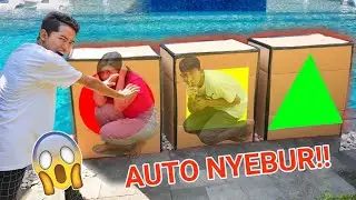 JANGAN SAMPE SALAH DORONG KARDUS KE KOLAM RENANG! | AUTO PADA NYEBUR | Mikael TubeHD