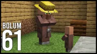 SONUNDA KÖYLÜLERİMİZ VAR! - Minecraft: Modsuz Survival | S6 Bölüm 61