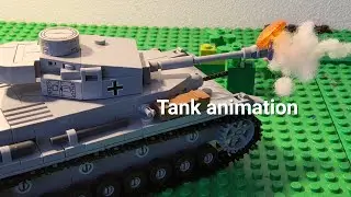 Анимация танка / Tank animation / 12 fps 🚜 Lego