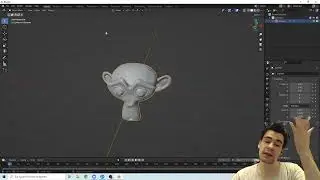 How to change the default position of your camera and more in 1 Minute in Blender Tutorial