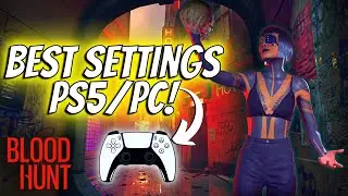 BEST Bloodhunt Controller Settings for PS5/PC! Vampire the Masquerade Battle Royale Gameplay!