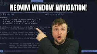 Buffers, Windows, and Tabs! OH MY!