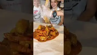 Mix seafood in a Bag 🥰 Try it now..