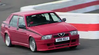 Classic Alfa Romeo trackday at Goodwood - pure sounds!