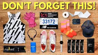 My ULTIMATE Race Day Packing List!