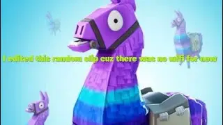 I edited this random clip because there  was no WiFi