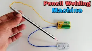 How To Make Simple Welding Machine At Home || Diy Welding Machine || 12v Welding Machine