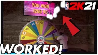 NBA 2K21 WHEEL VC GLITCH EARN VC EVERY SPIN (PS4& XBOX WORKING)‼️🚨