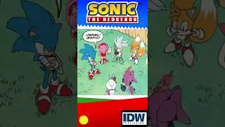 IDW SONIC | ¡DESASTRE PRIMAVERAL! (COMIC ESPECIAL) #sonic #short