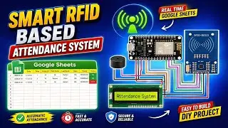 Best RFID Based Attendance System with Google Sheets|| Best Science Project || SKR Electronics Lab