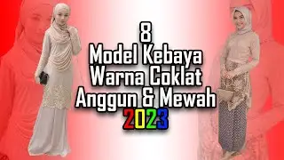 Inspirasi Model Kebaya Warna Coklat – Trend Warna dan Model Kebaya Modern Untuk Orang Gemuk 2023.