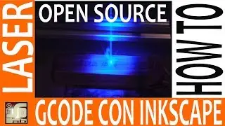 Gcode creation for laser cnc with Inkscape