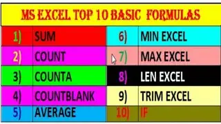 10 Most Useful MS Excel Formula And Functions. Excel Formula In Hindi !!