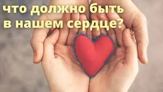 что должно быть в нашем сердце?