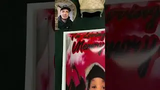 Гроб с виниловыми наклейками