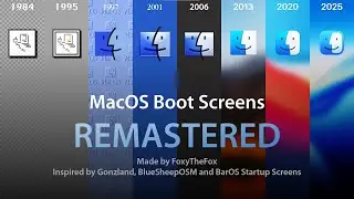 MacOS Boot Screens REMASTERED - Sequel to Windows Boot Screens REMASTERED