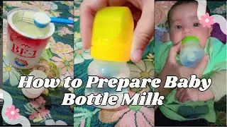 How to Prepare a Baby Bottle Milk | How to Feed a Baby Bottle Milk