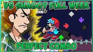 Friday Night Funkin' | V.S. Shaggy Full Week (HARD) Best Perfect Combo + 9 Misses w/ Handcam